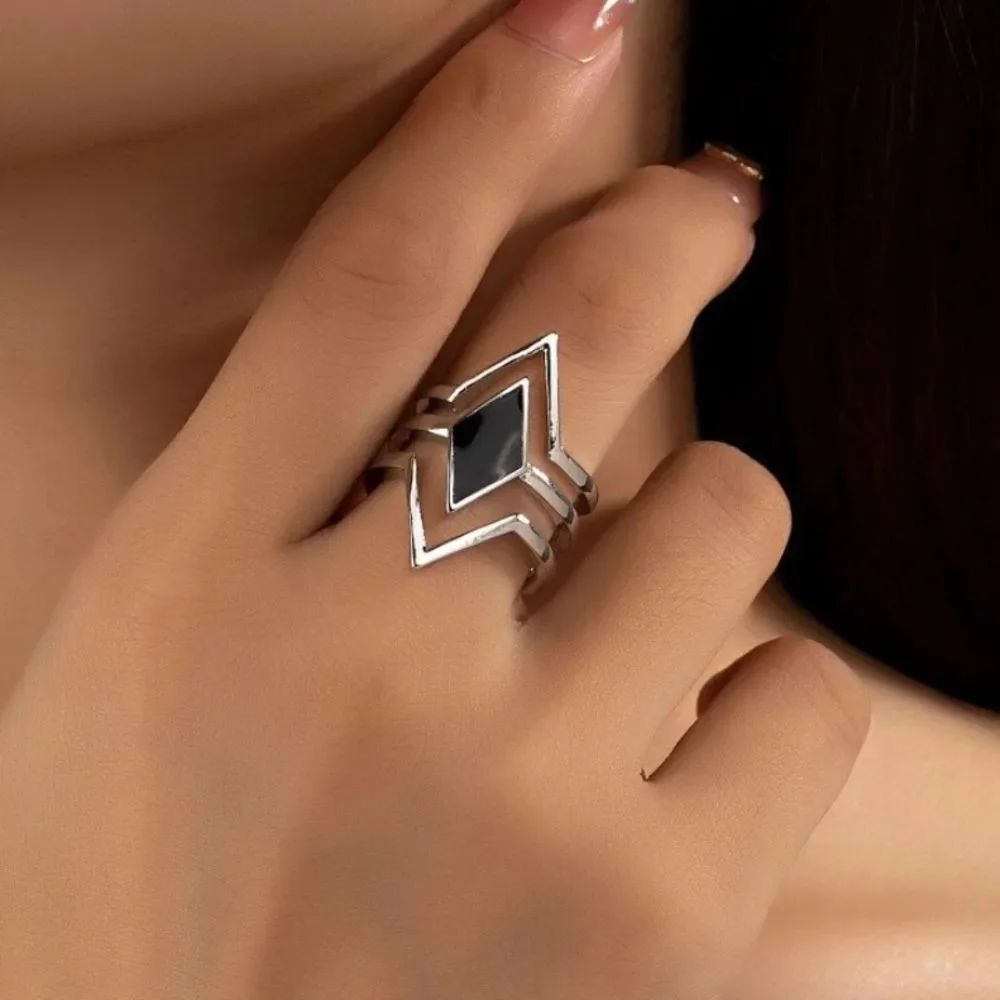 3for$20 1pc Fashion Geometric Design Ring For Women For Daily Decoration